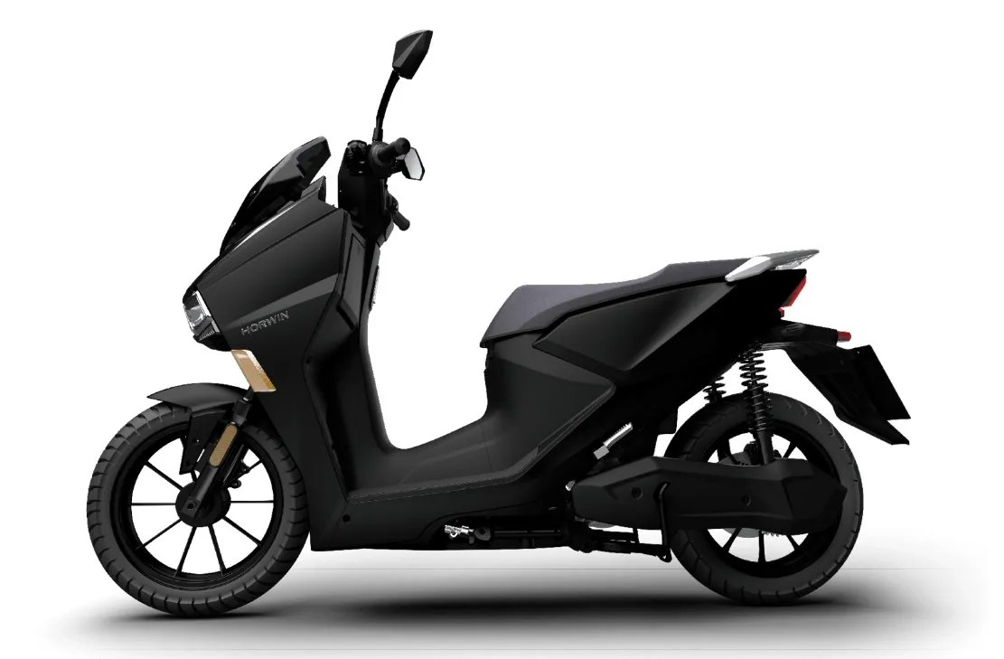 Moto elétrica SK3 preta